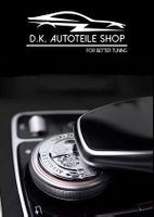 Mercedes AMG Multimedia Taste Aufkleber aus Metall 47mm Neu