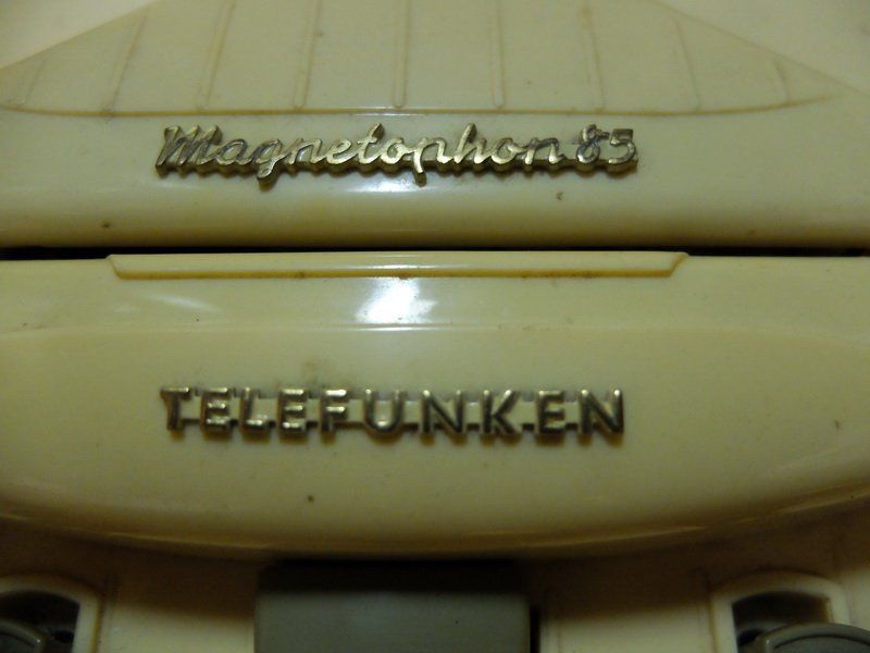 Telefunken Apparecchi a nastro: telefunken 85 magnetophone a bande – Usato da Nyon venduto da granada02 3
