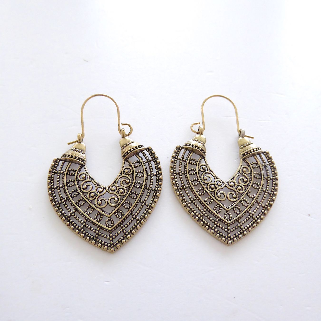 Ohrringe & -stecker: Ohrringe - Ethno Stil - Boho - goldig - Modeschmuck – Neu (gemäss Beschreibung) aus Basel von Kunterbunt12 1