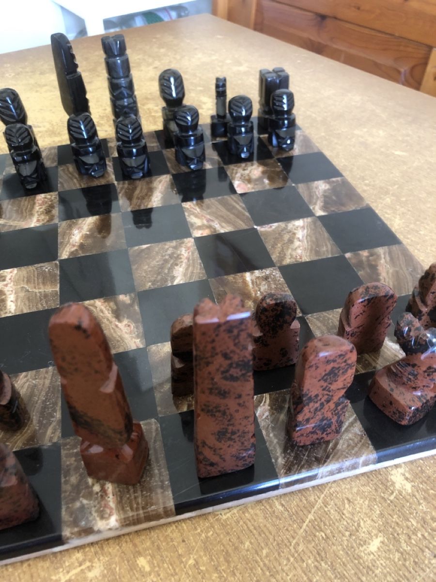Giochi: Jeu d’ échec en pierres unique – Usato da payerne venduto da jag67 3