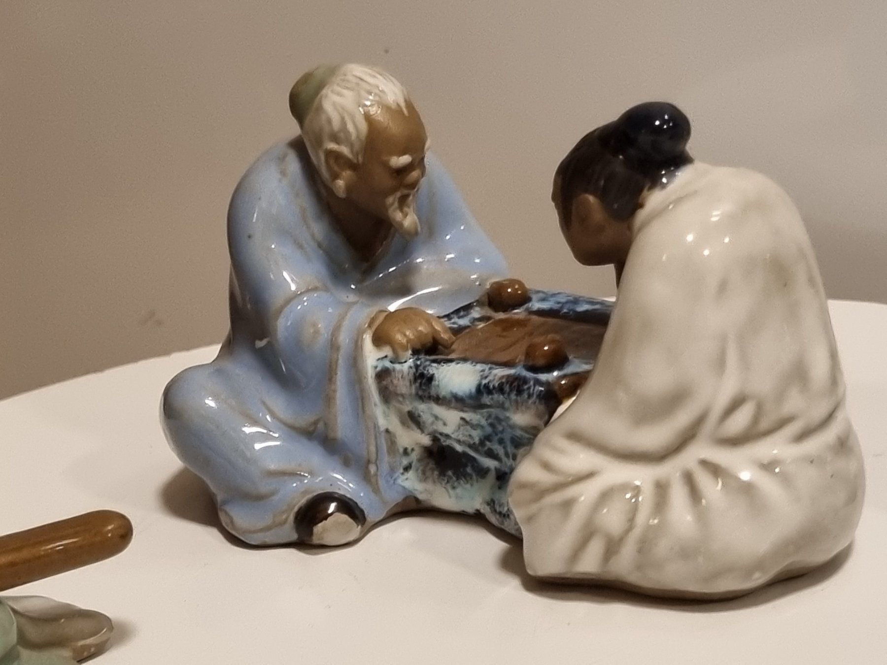 Statuette: 3 Keramik Mudmen Figuren China Vintage – Usato da Scharnachtal venduto da devin03 7