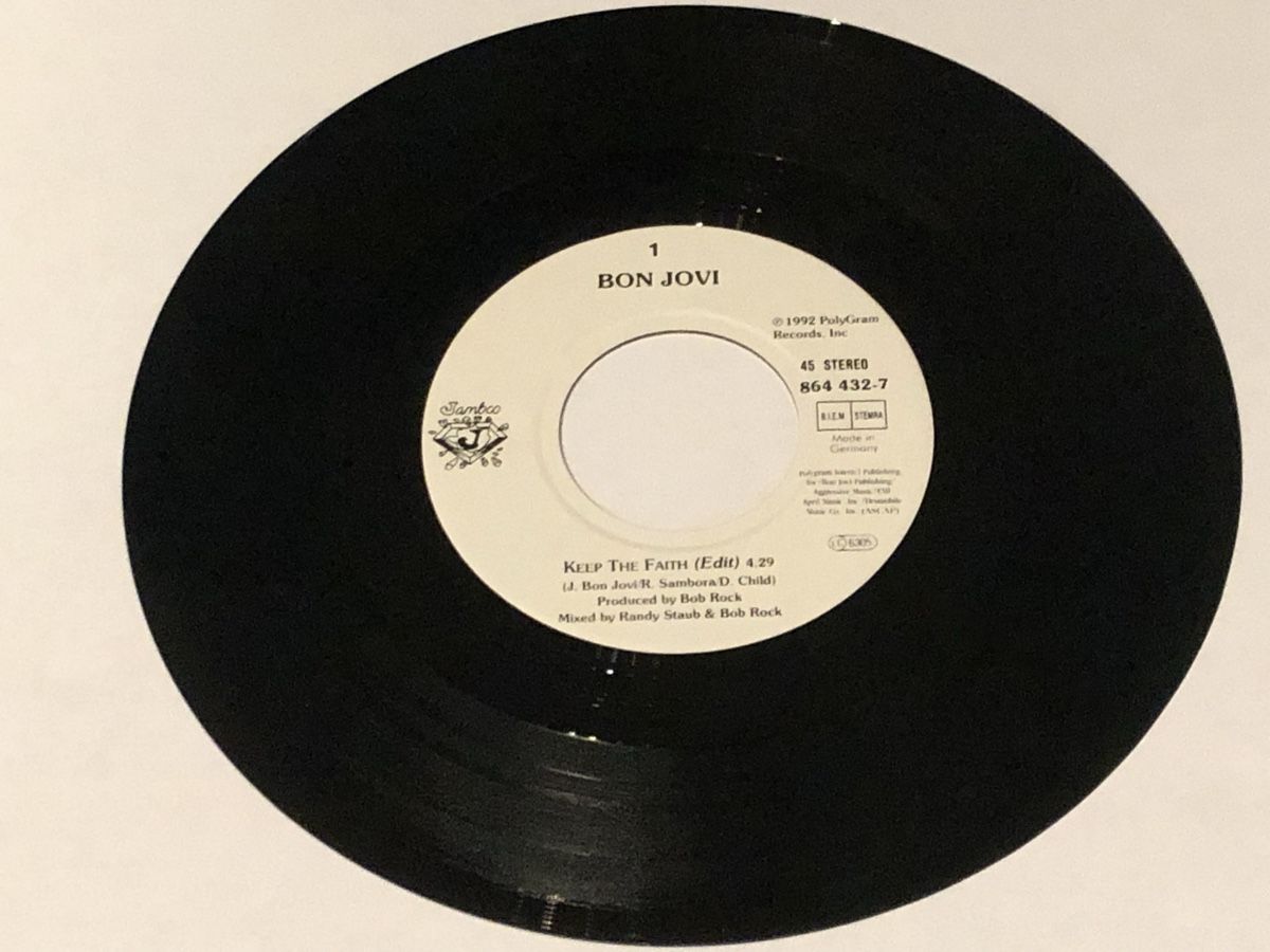 Dischi in vinile: Bon Jovi. 1992.Keep The Faith – Usato da Faulensee venduto da Mizuno06 3