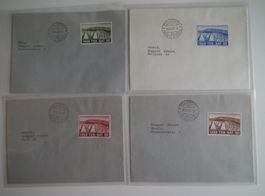 Soldatenmarken Briefpost 4 Briefe 1939 TER. BAT. 181