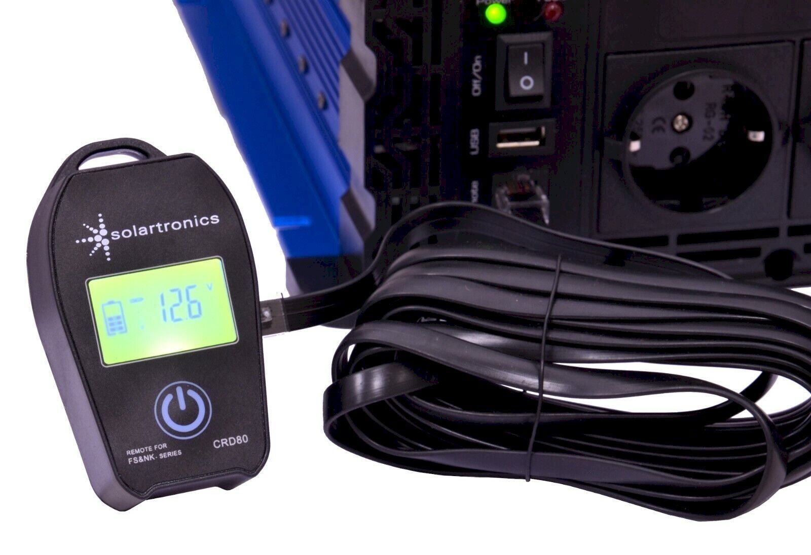 Sonstiges Elektromaterial: Solartronics Spannungswandler 12V 1500 W – Neu und originalverpackt aus Bottighofen von zaap 1