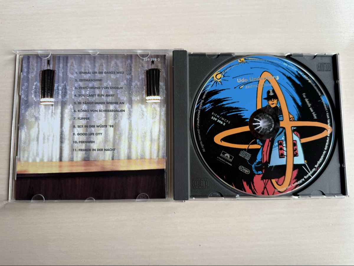 CD: Udo Lindenberg - Zeitmaschine CD – Usato da Oberried Brienz venduto da Chyara 2
