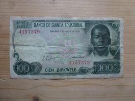Guinea Ecuatorial ++ 100 Bipkwele 1979