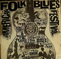 American Folk Blues Festival LP Original Rare! VG++