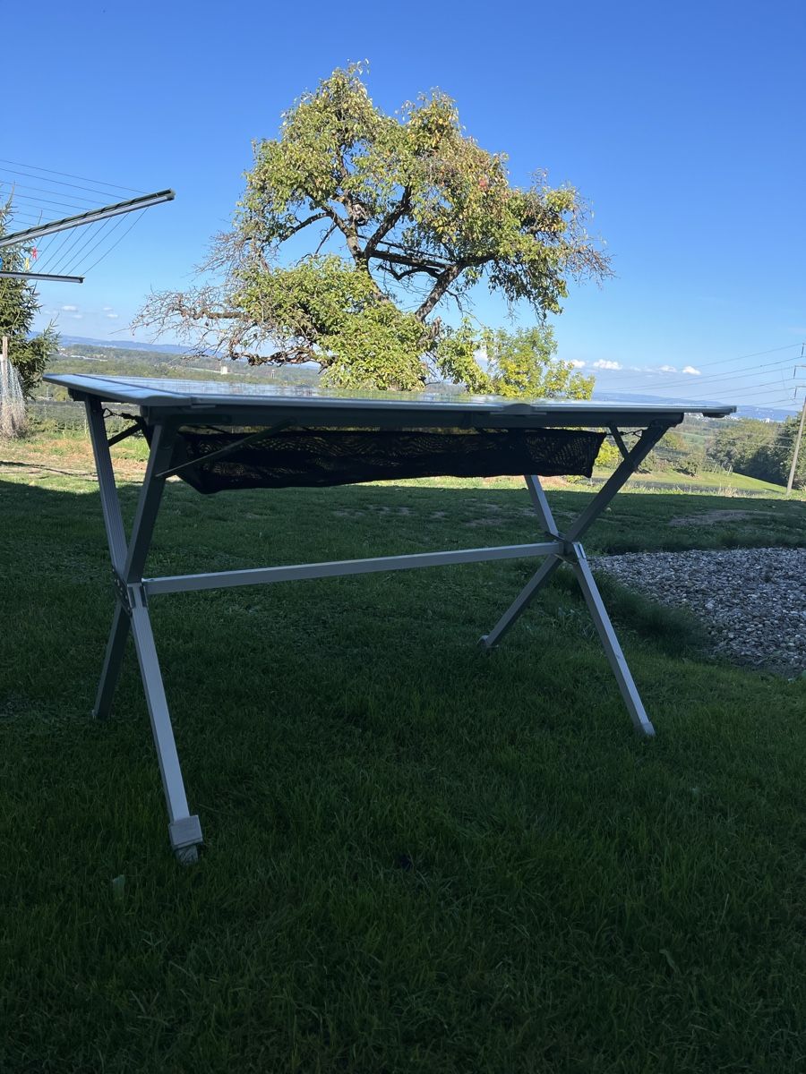 Tavoli: Berger Campingtisch klappbar Aluminium – Usato da Amriswil venduto da bra_m9x6 1