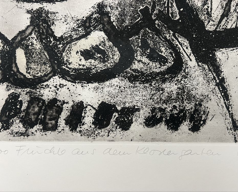 Greta Leuzinger, handsigniert, nummeriert 3