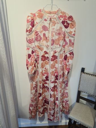 Ted Baker Kleid Gr. 4  Sommerkleid Blumen Top Zustand