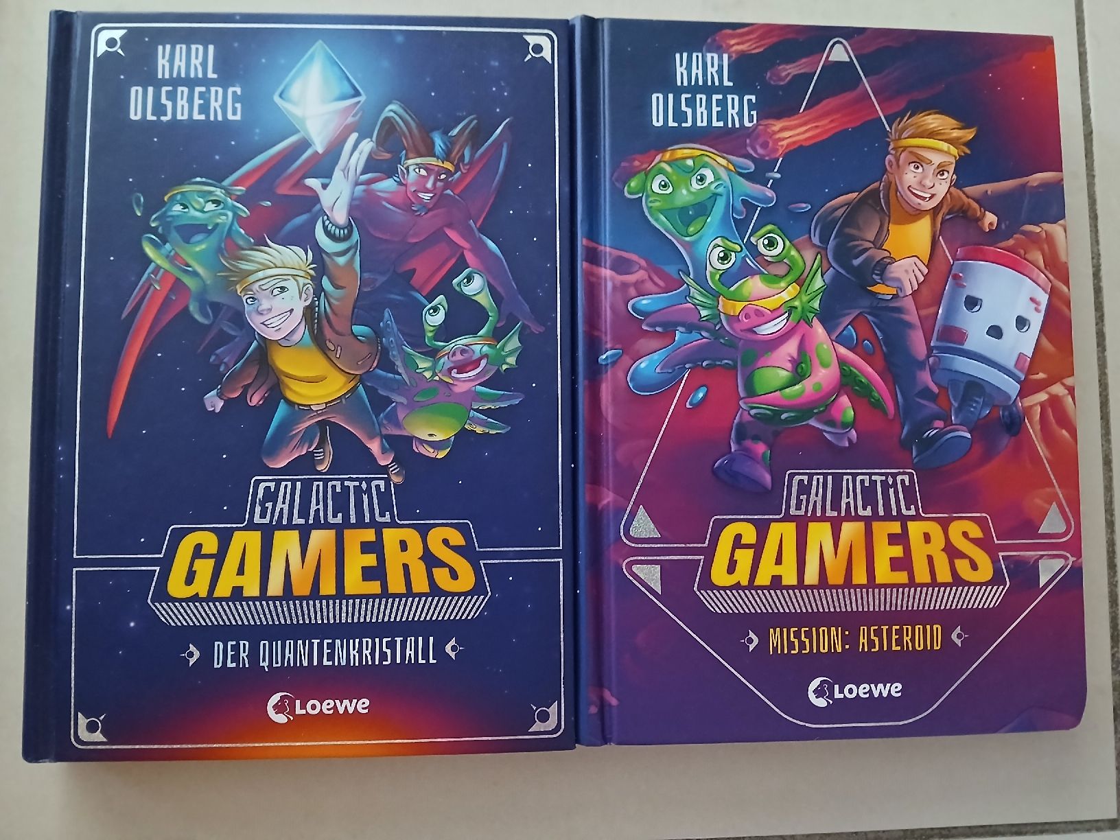 Livres: Galactic Gamers: Der Quantenkristall & Mission Asteroid – Neuf (Voir description) à Seengen par Kalishi