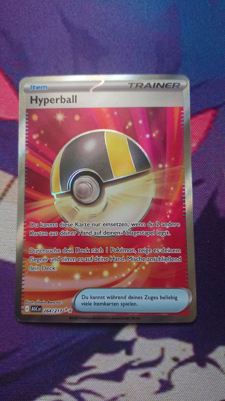Pokémon Sammelbilder & Trading cards: Hyperball ASC 264 DE – Neu (gemäss Beschreibung) aus Chur von FreakofRarity