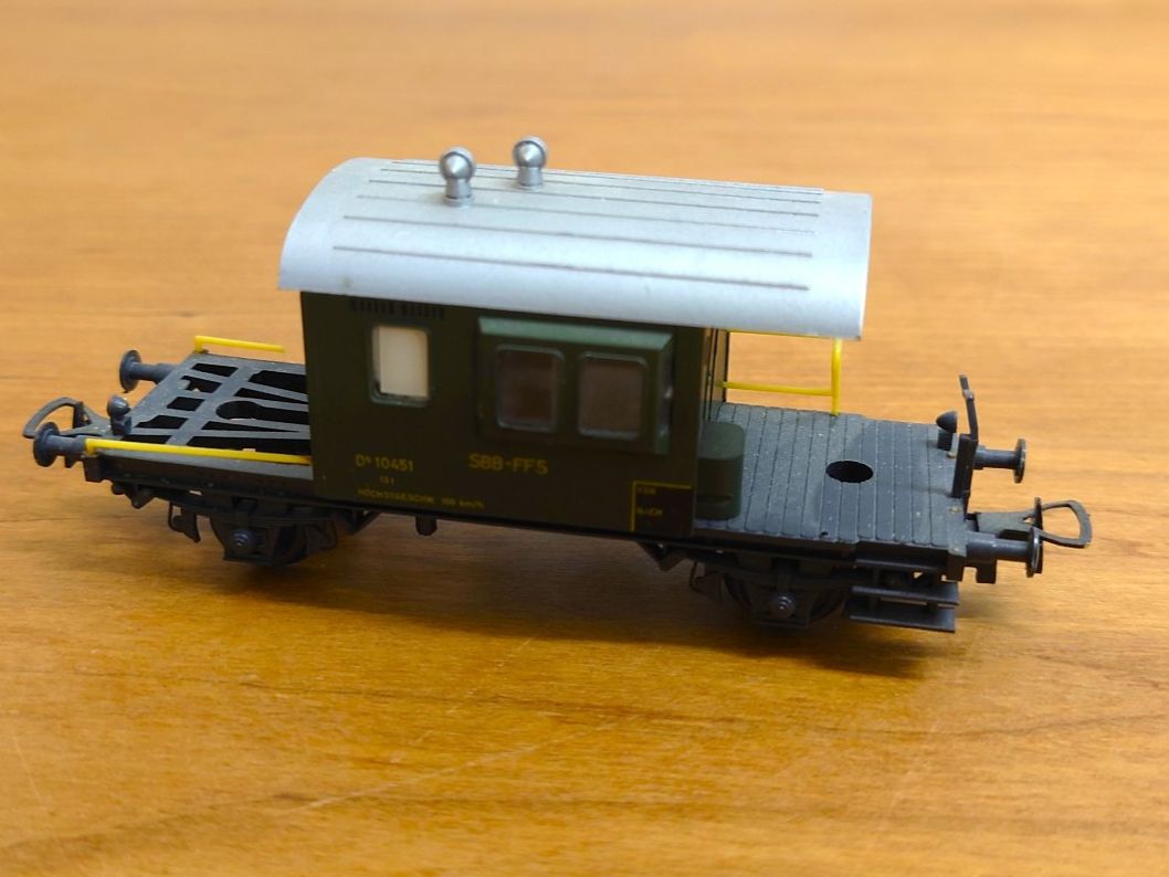Modellini di ferrovie: SBB Sputnik H0, diverse Beschädigungen – Usato da Luzern venduto da MR1973