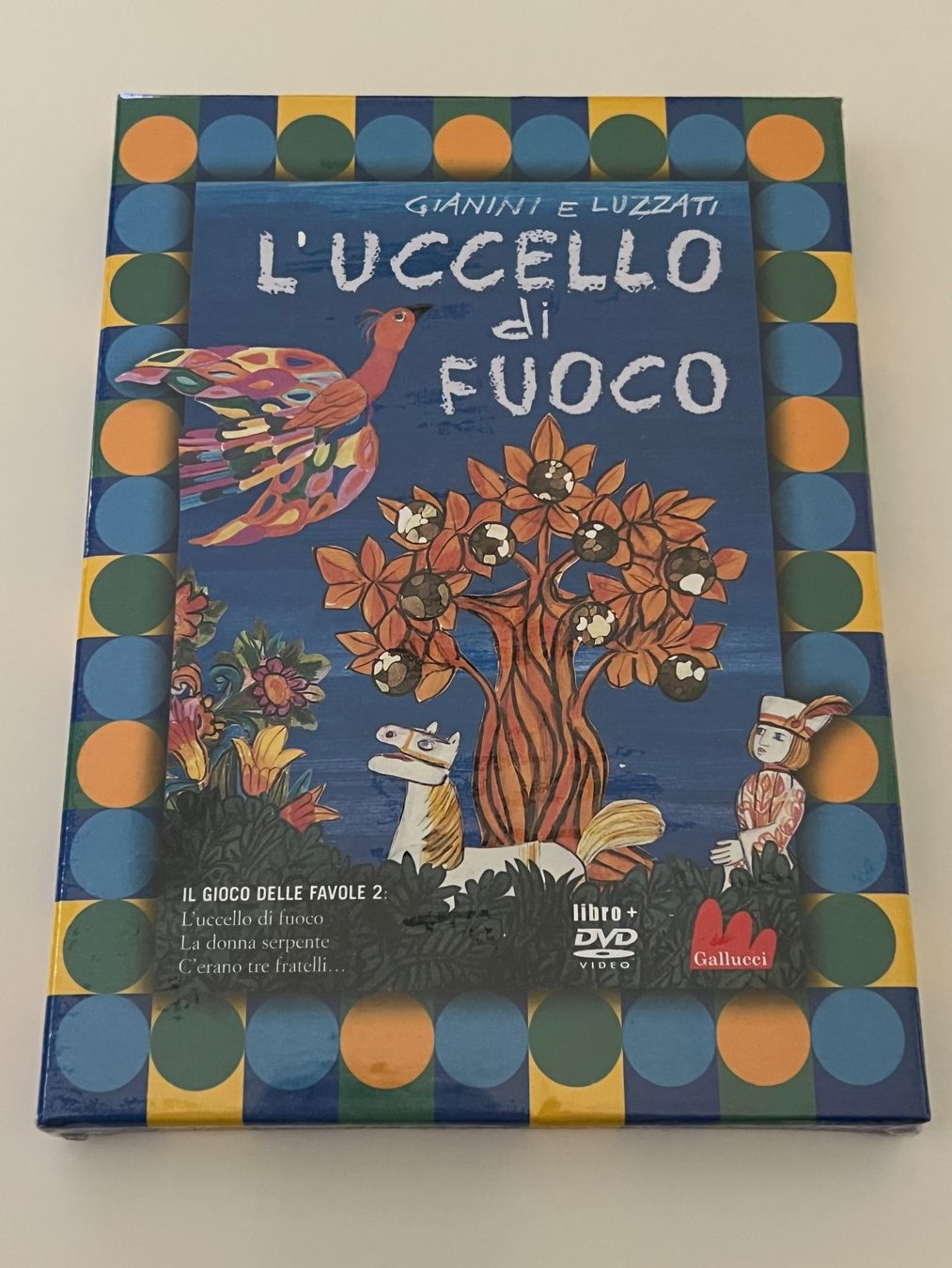 Tutti i DVDs: Gianni E Luzzati : L'uccello di fuoco - DVD + Buch – Nuovo e nell'imballaggio originale da Altstätten SG venduto da sheamus