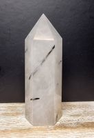 Turmalin in Quarz Obelisk 11cm 224g
