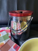 Milchkesseli Milchchessi 50er Chromstahl Vintage top Zustand