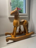 Schaukelpferd Massivholz