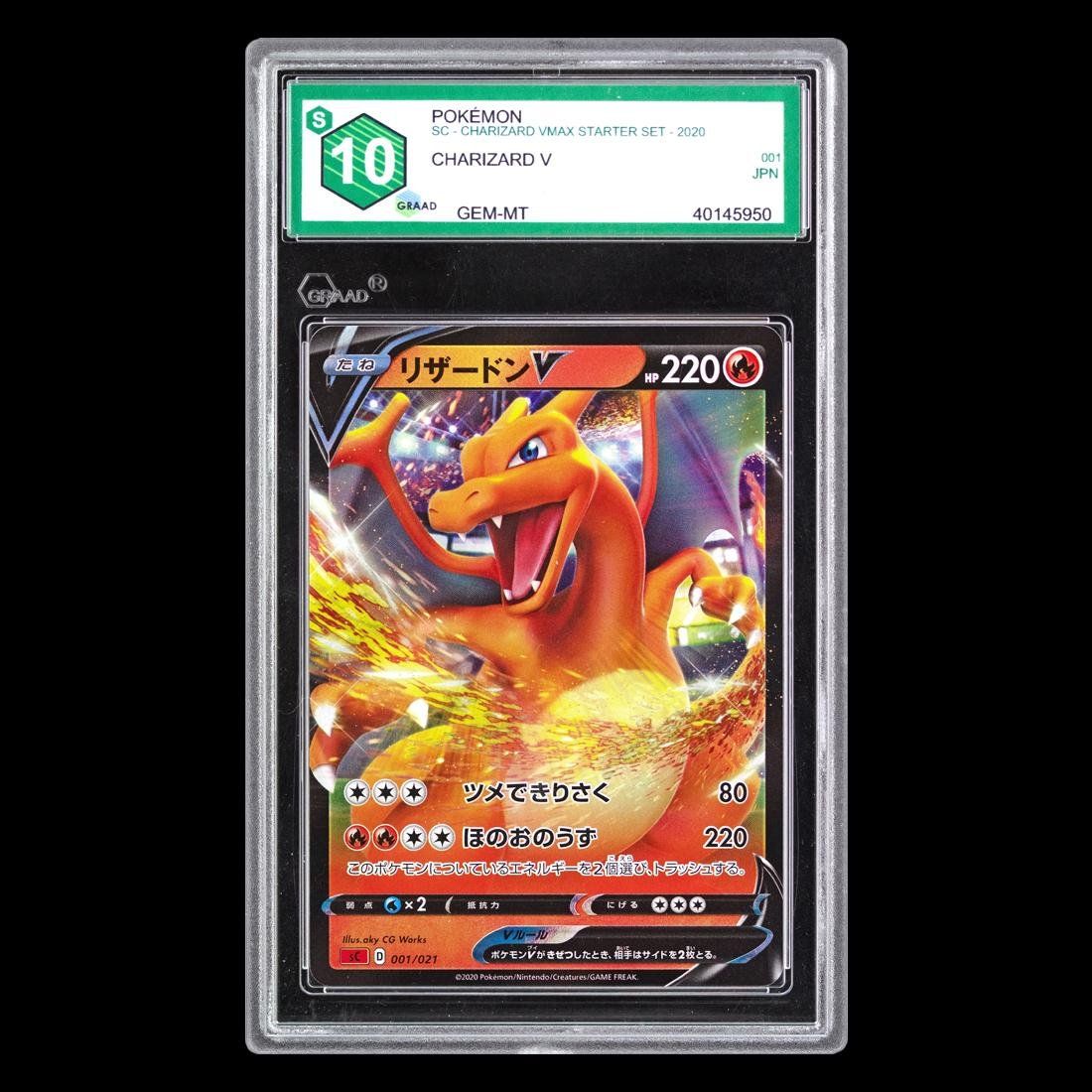 Pokémon Carte collezionabili: Charizard V 001/021 - Charizard VMAX Starter Set 2020 - GM10 – Usato da Lugano venduto da Historianlugano