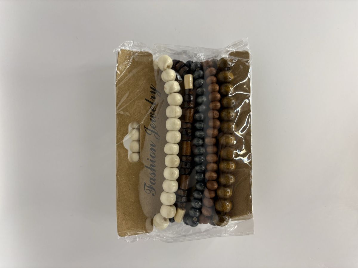 Armbänder & -reifen: Restposten 25 Stück Holzperlen Armbänder – Neu und originalverpackt aus Güttingen von jos_787s 3