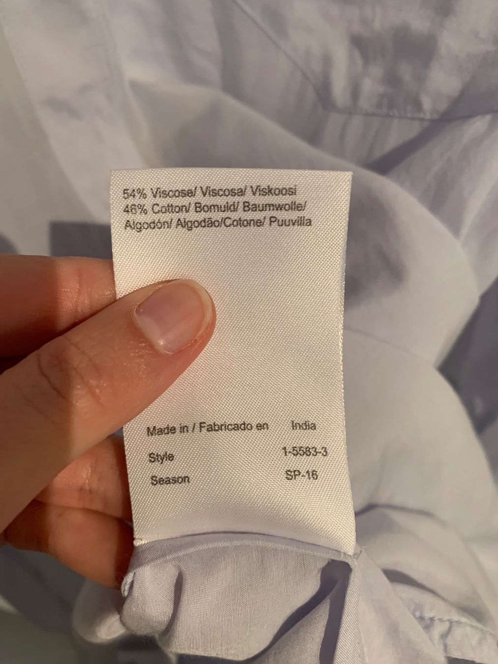 Camicette: Noa Noa Bluse hellblau Gr. 40 / L – Usato da Fislisbach venduto da KolibriSecondhand 9