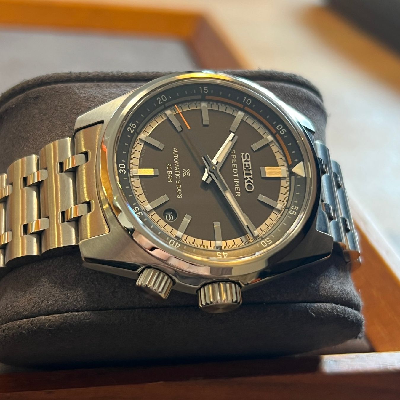 Seiko Orologi: Seiko Prospex Speedtimer Automatic Date 6R55-00L0 – Usato da Carouge GE venduto da Watchaser 6
