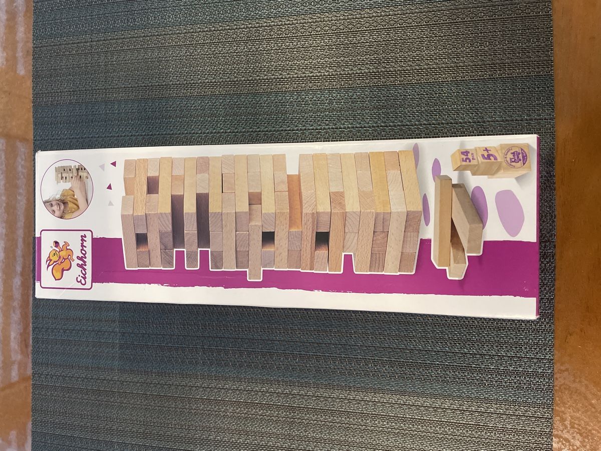 Eichhorn Giochi: Wackelturm Eichhorn - Holz, Top Zustand – Nuovo (secondo la descrizione) da Kriens venduto da sch_v6nl 1