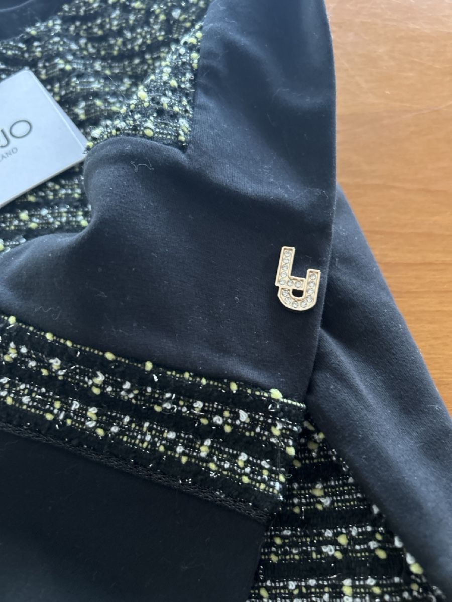 Liu Jo Maglioni & Felpe: NeuLIU.JO Pullover, Schwarz, mit Etikett, Gr. M – Nuovo e nell'imballaggio originale da Umiken venduto da AzizaAmar20 3