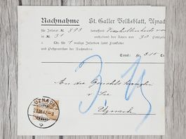CL13 Document + Timbre Suisse 1912