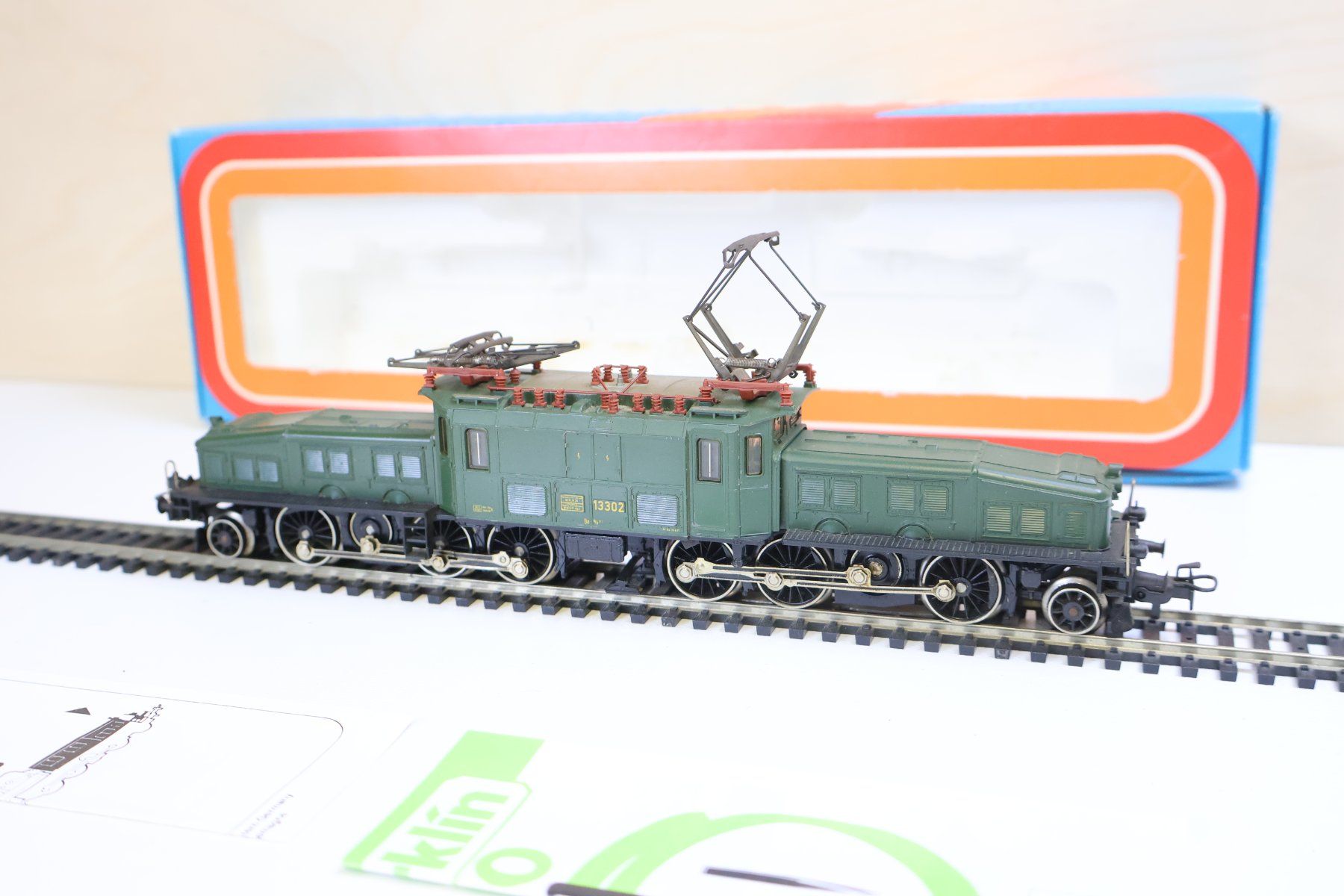 Märklin Modellini di ferrovie: Märklin SBB Krokodil Be 6/8 E-Lok - 3356 – Usato da Winterthur venduto da Monstera 3