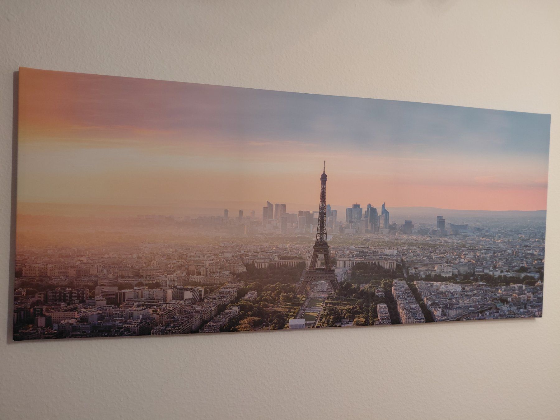 Posters & Illustrations: Bild Mit Sonne und Eifelturm – D'occasion à Gossau SG par Zelte