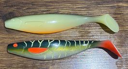 BALZER Shirasu UV Booster Shad 2er Set - 17 cm