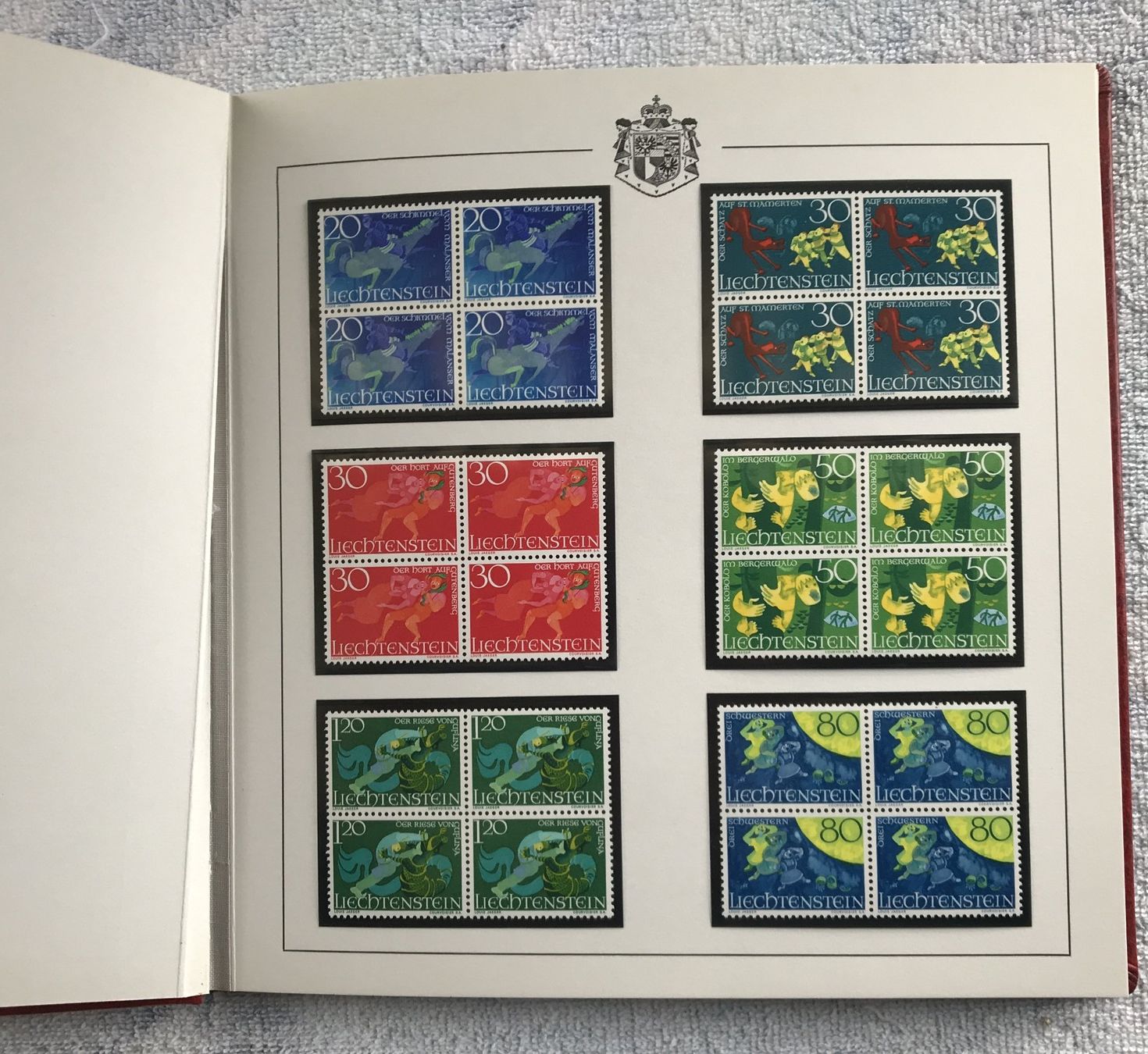 Tutti i francobolli: BRIEFMARKEN BUCH LICHTENSTEIN – Nuovo (secondo la descrizione) da Ostermundigen venduto da Kari1937 4