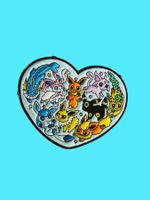 Pin POKEMON Figuren Herz - Anstecker