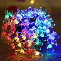 6m Kirschblüten Lichterkette Batteriebetrieben Frühling
