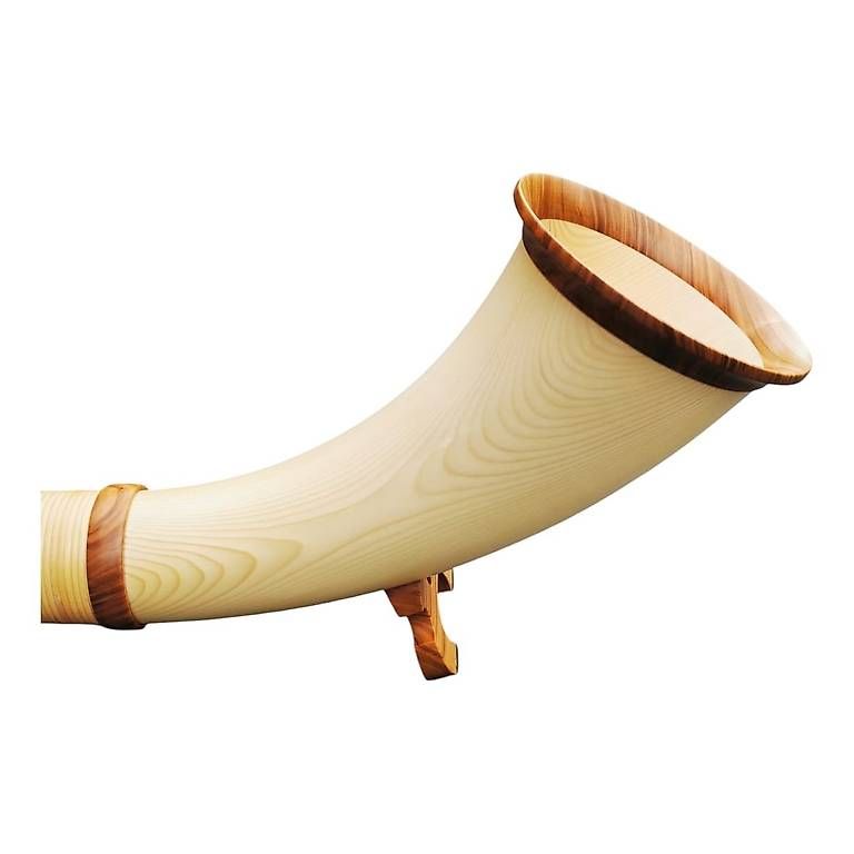 Strumenti musicali: Cor des alpes / Alphorn – Usato da Lavey-Village venduto da Morisod.O 1