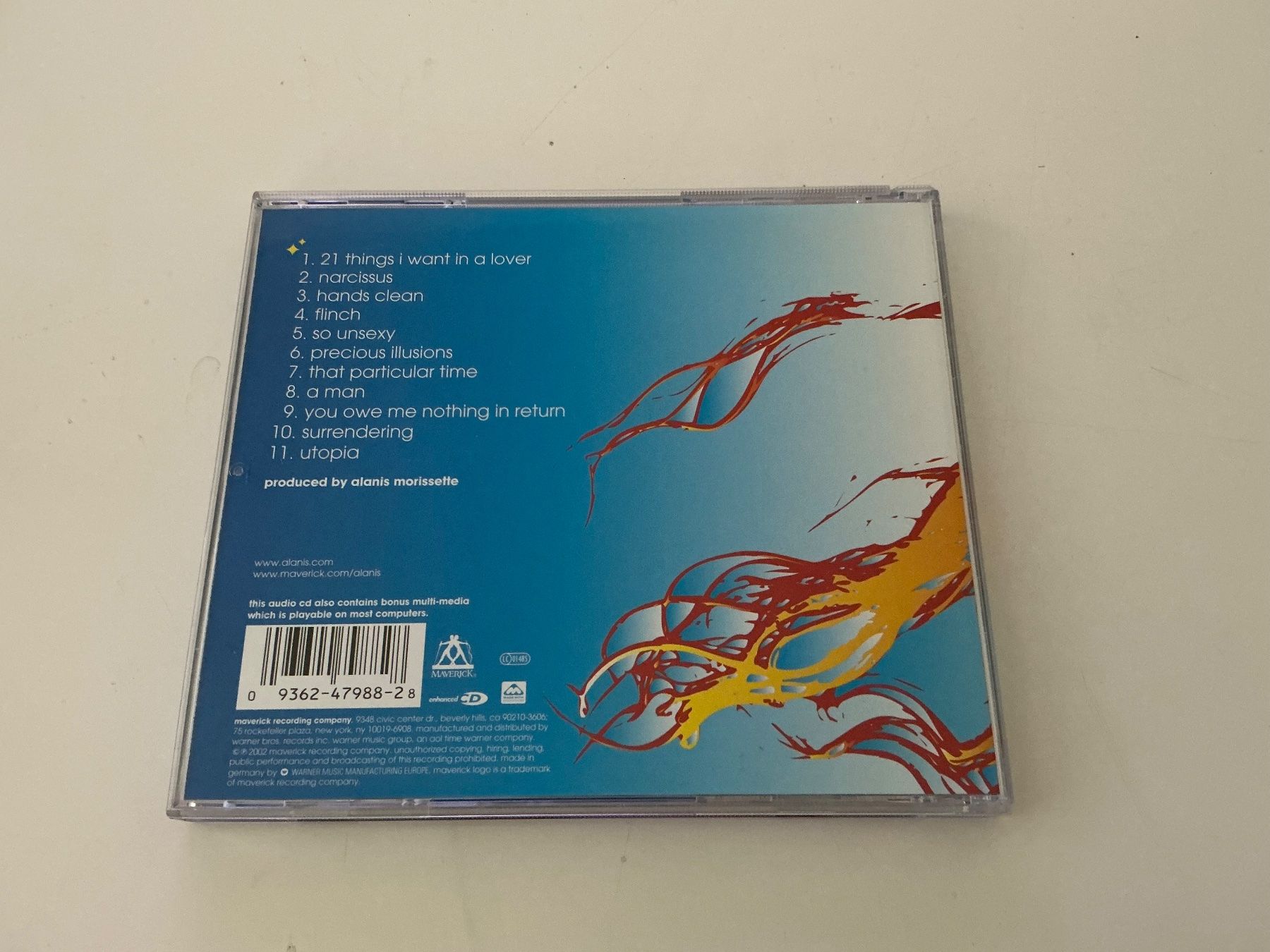 CDs: Alanis Morissette / under rug swept / 2002 – Gebraucht aus Dübendorf von Shreck 1