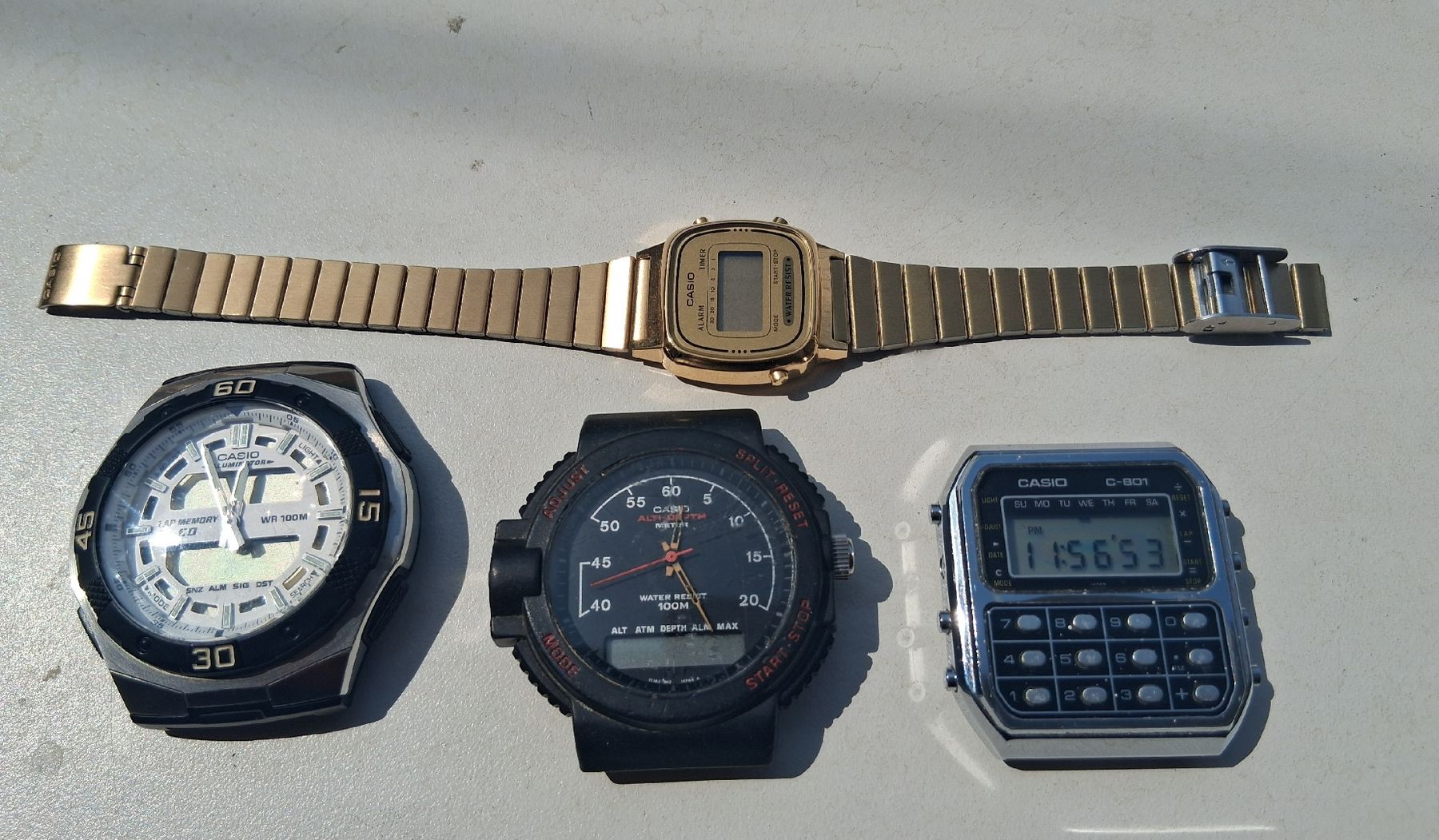 Casio Orologi: CASIO Uhrenlot Konvolut Sammlung – Difettoso da Basel venduto da yaen138