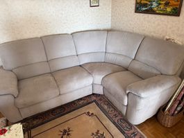 Grand canapé d'angle confortable