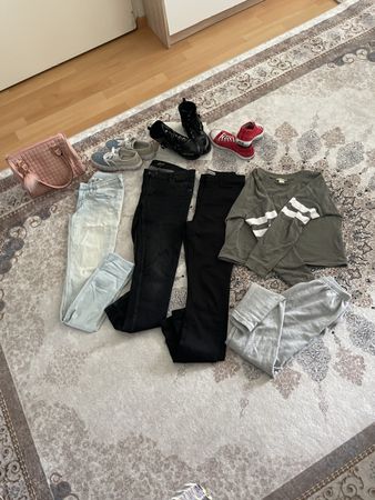 Mädchen Kleiderpaket Gr. 158/164 Hosen Shirts