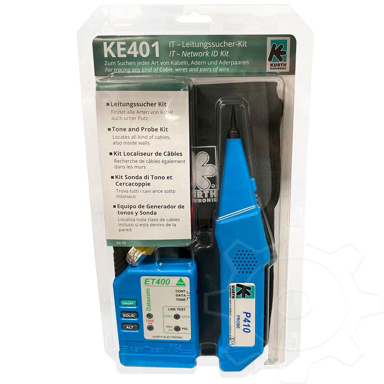 Misurare: Kurth Electronic IT-Leitungssucher Kit – Nuovo e nell'imballaggio originale da Bottighofen venduto da zaap 1
