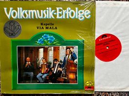 Kapelle Via Mala – Volksmusik-Erfolge -  LP GEWASCHEN