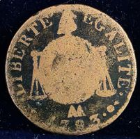 FRANKREICH 1 SOL 1793 AA