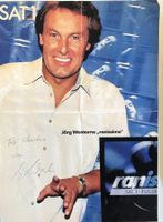 Jörg Wontorra Autogramm signiert Magazinbild 20x29cm