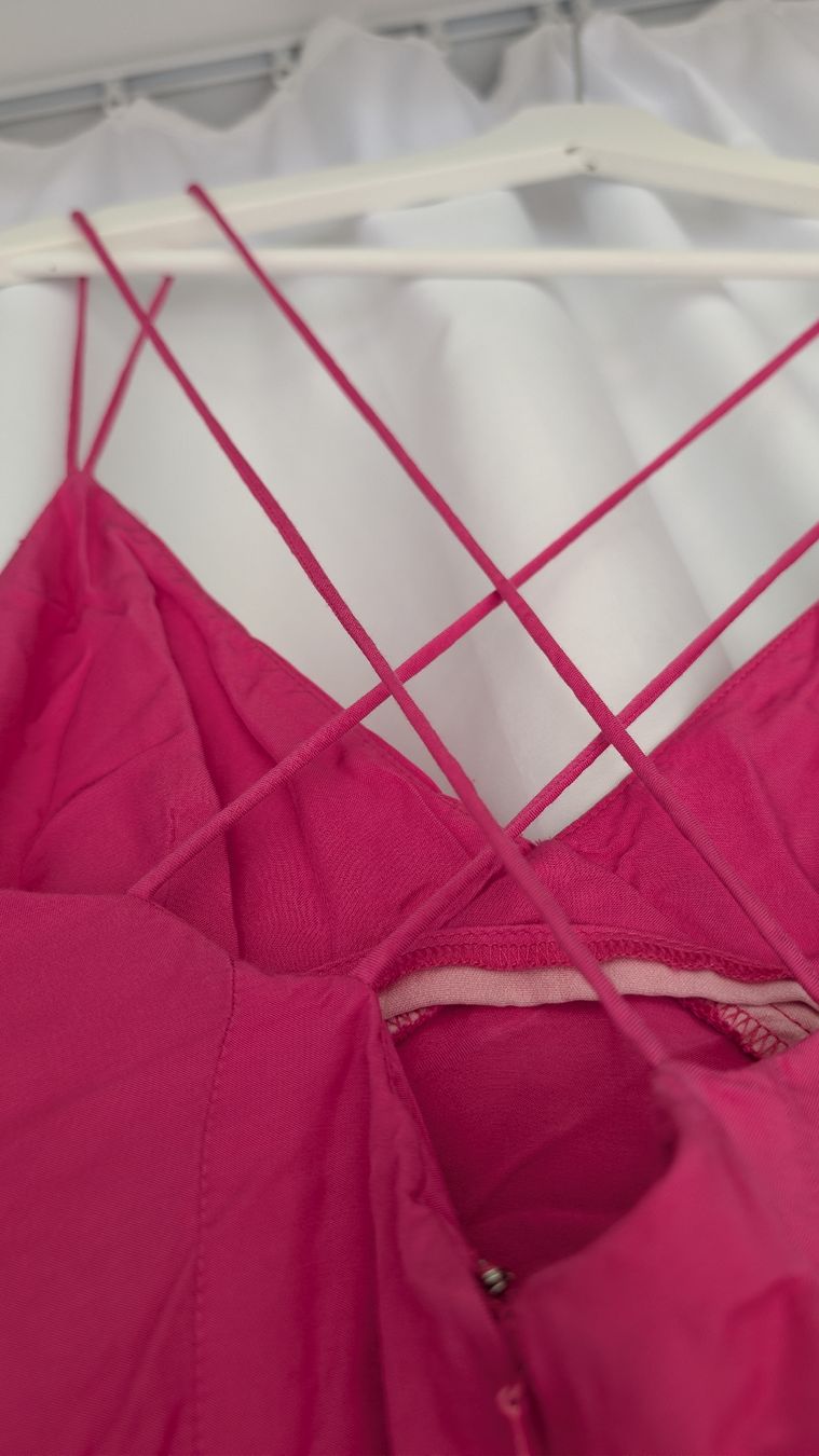 Vestiti: Damen Sommerkleid pink Grösse S – Nuovo (secondo la descrizione) da Embrach venduto da sin_7ljf 3