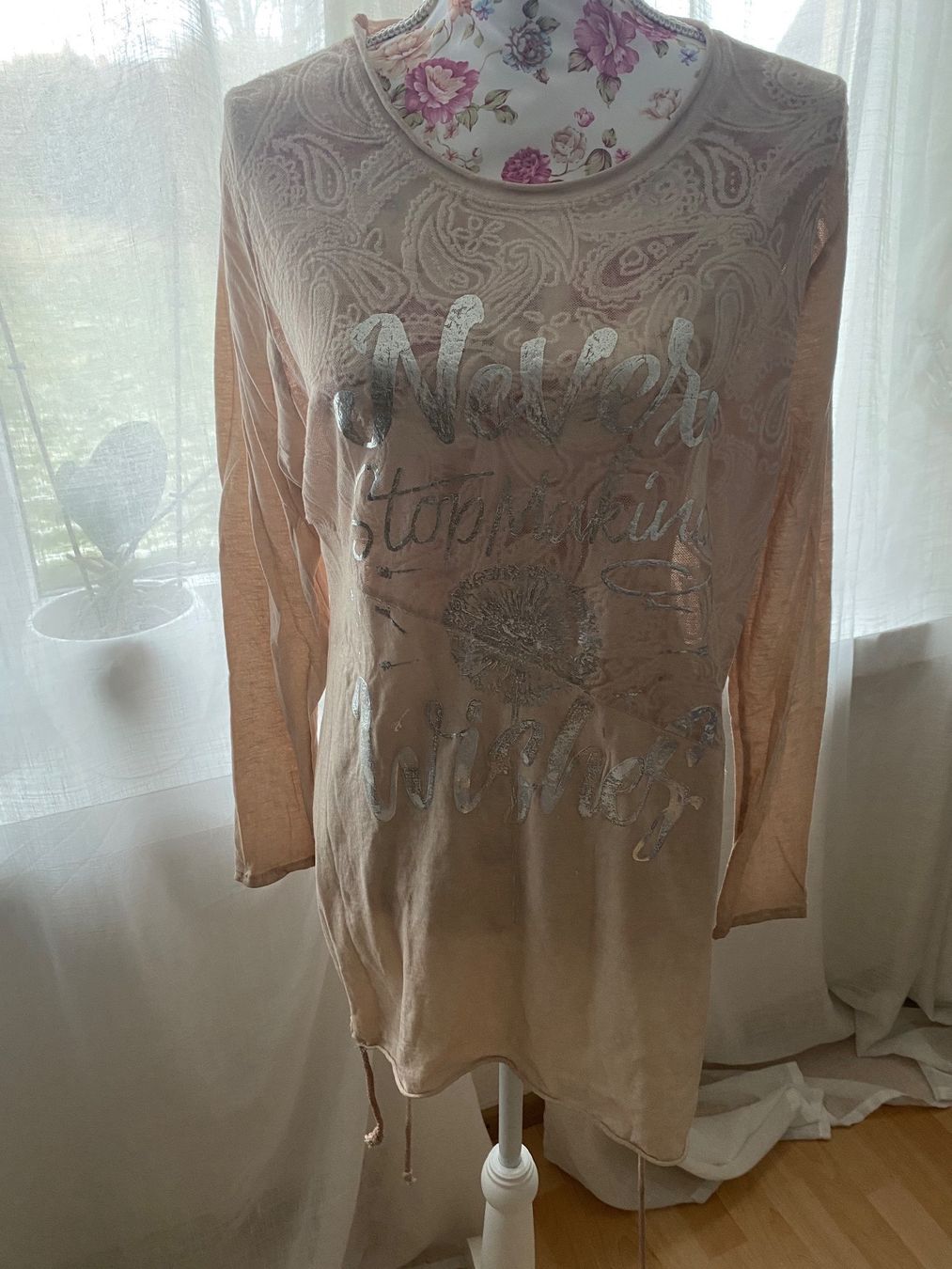 Pullover & Sweatshirts: Tolles Langarm Longshirt Neu one Size – Neu (gemäss Beschreibung) aus Schönenberg ZH von Pfupfli1