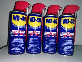 WD-40 Multifunktionsprodukt Spraydose, 4x 400ml, Fabrikneu