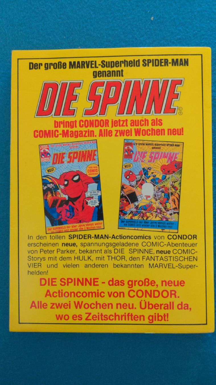 Fumetti: Actionhelden Comic-Taschenbuch Nr. 10 - Condor 1976 – Usato da Niederscherli venduto da Mon_Art 1