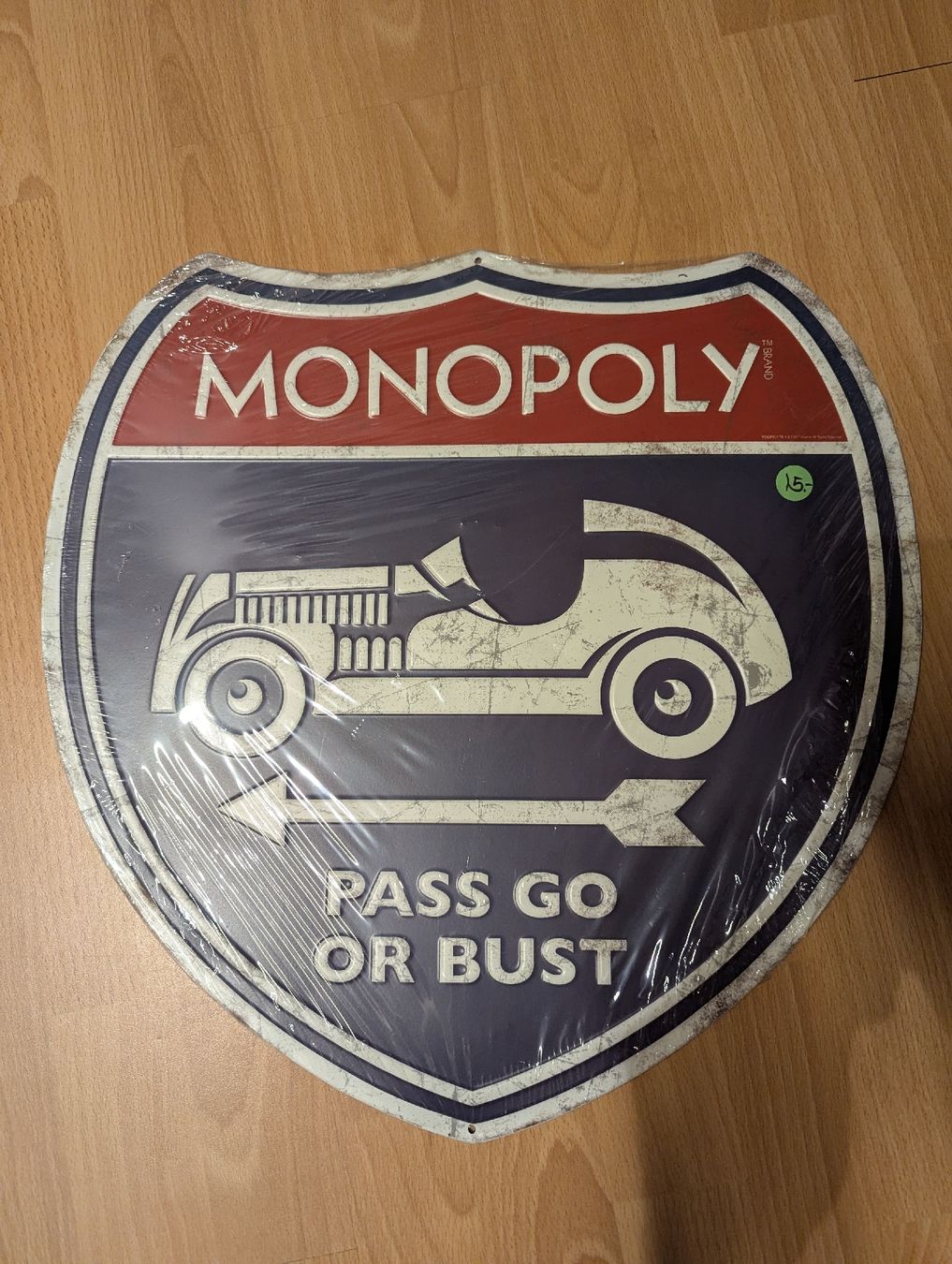 Alle Dekorationen: Monopoly Metal Sign  – Neu und originalverpackt aus Wangen an der Aare von rya_5rg9