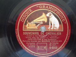Maurice Chevalier - 8 Disques 78 tours Gramophone (No 02)