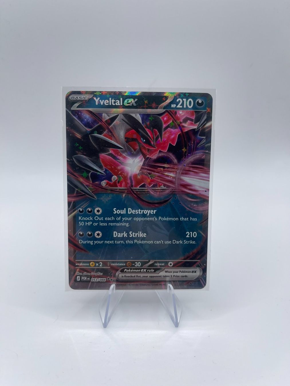 Pokémon Carte collezionabili: Pokemon: Yveltal ex 053/088 – Usato da Märstetten venduto da AlienNova